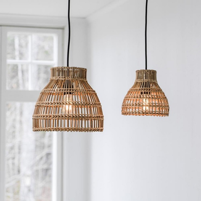 Wiklinowe lampy wiszące Sara PR Home